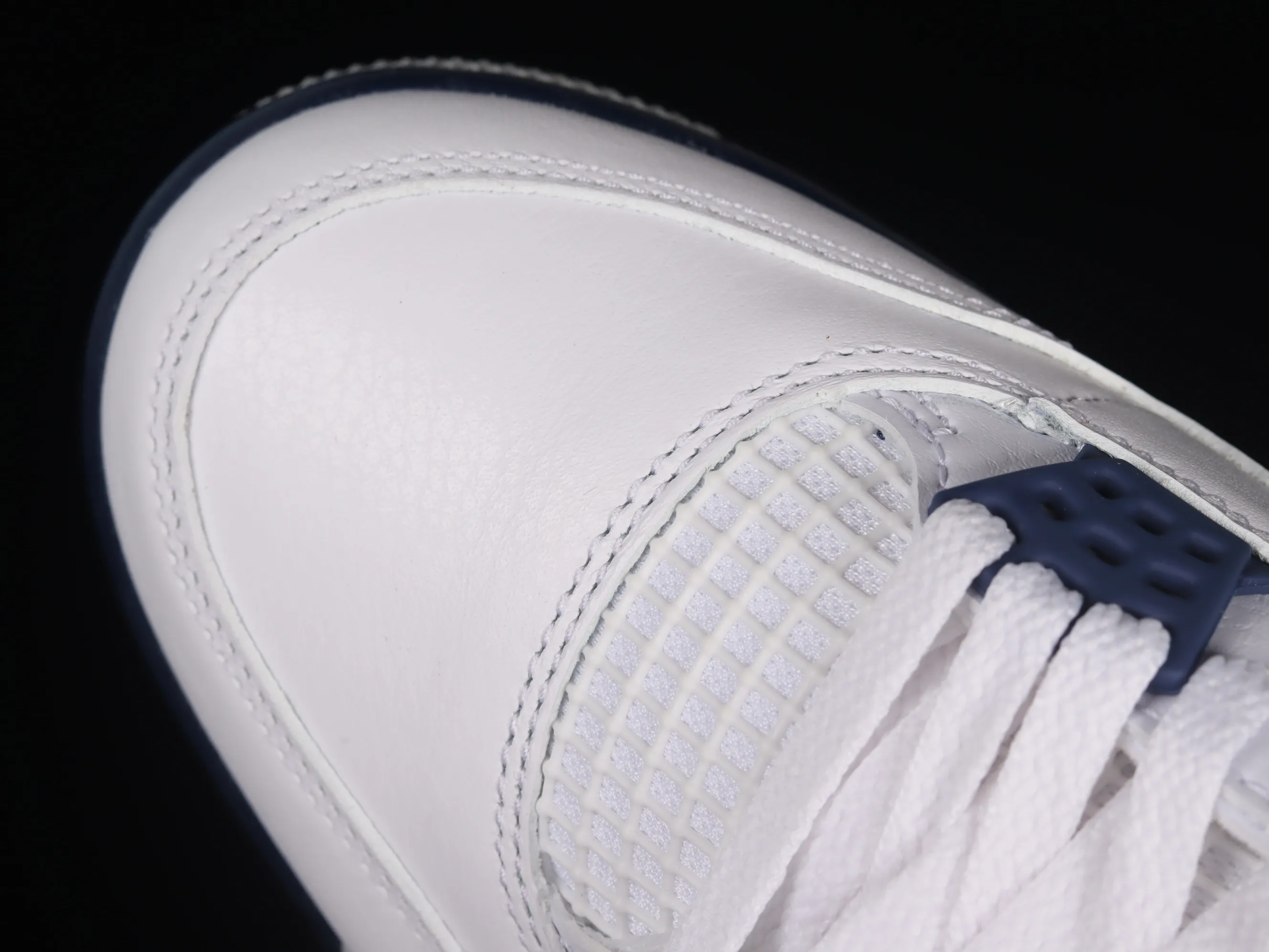 All categories Air Jordan Jordan series basketball shoes Air Jordan 4 LJR version Air Jordan 4 Retro "Midnight Navy" AJ4 Joe 4 Midnight Blue Men's cultural basketball shoes DH6927-140